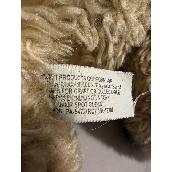 Vintage Helter Collectible Bear 18” w/ Hannah Montana Shirt Jean Skirt Bonnet - Picture 3 of 7